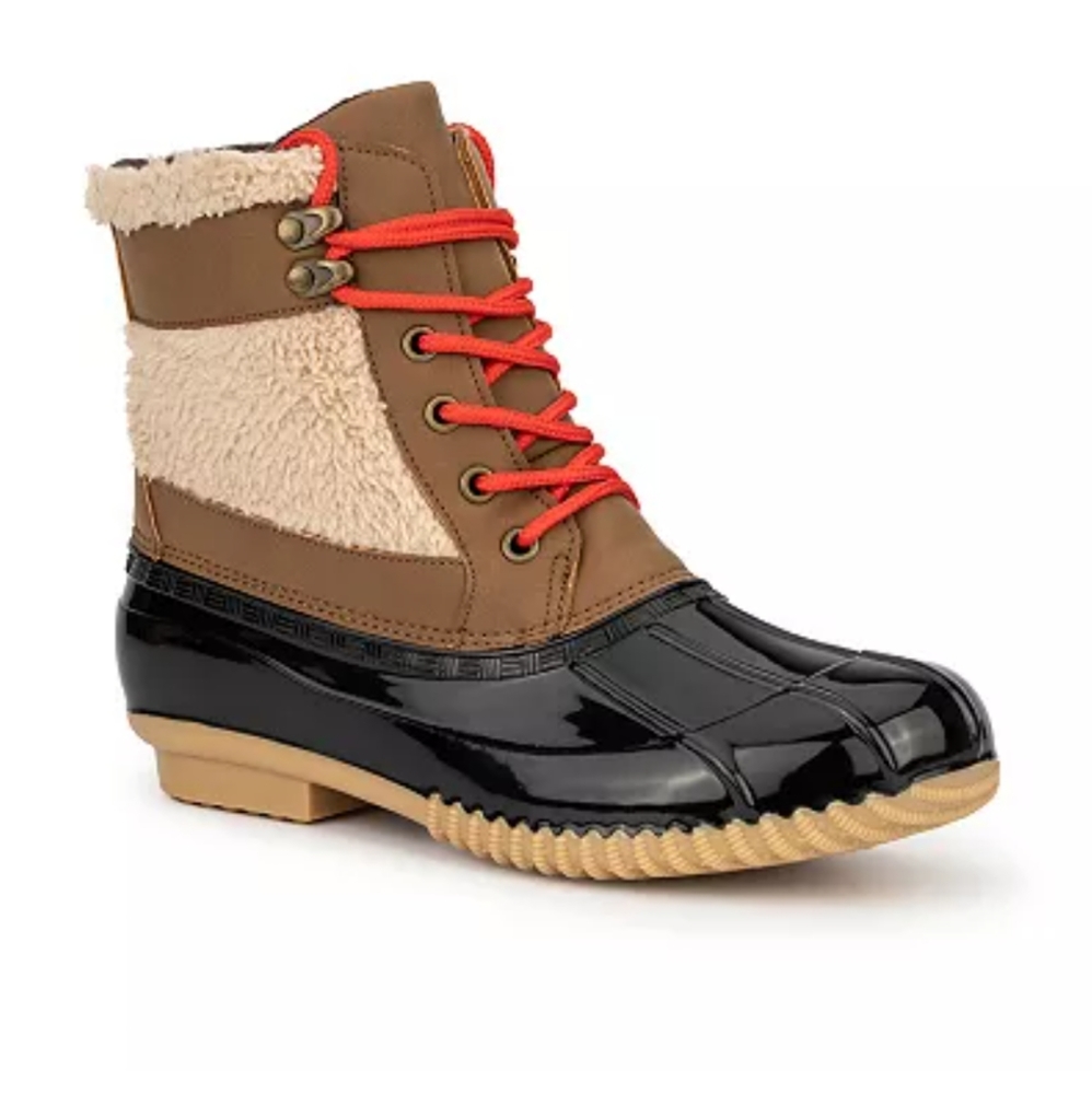 Olivia Miller Jasmine Women's Winter Duck Boots Size 10.